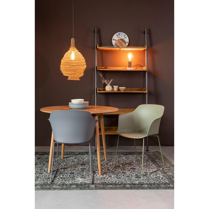 Eetkamerstoel Tango Polypropyleen Grijs 54x58 cm-Eetkamerstoelen-Creating Home