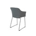 Eetkamerstoel Tango Polypropyleen Grijs 54x58 cm-Eetkamerstoelen-Creating Home