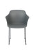 Eetkamerstoel Tango Polypropyleen Grijs 54x58 cm-Eetkamerstoelen-Creating Home