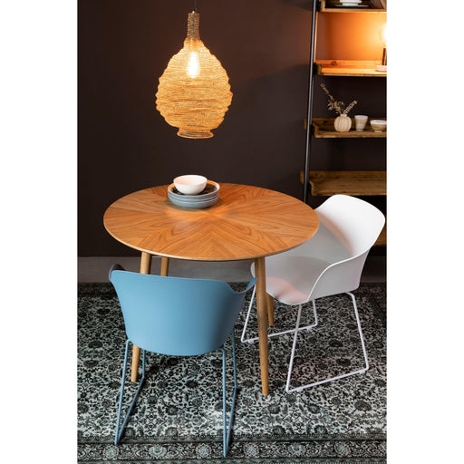 Eetkamerstoel Tango Polypropyleen Wit 54x58 cm-Eetkamerstoelen-Creating Home