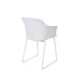 Eetkamerstoel Tango Polypropyleen Wit 54x58 cm-Eetkamerstoelen-Creating Home