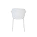 Eetkamerstoel Tango Polypropyleen Wit 54x58 cm-Eetkamerstoelen-Creating Home