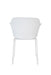 Eetkamerstoel Tango Polypropyleen Wit 54x58 cm-Eetkamerstoelen-Creating Home