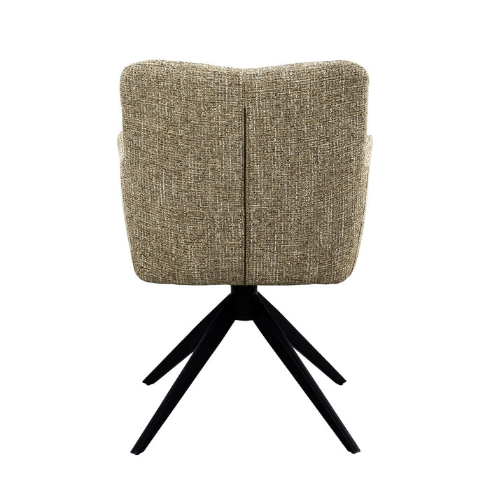 Eetkamerstoel Tara Stof Beige-Eetkamerstoelen-Livingfurn