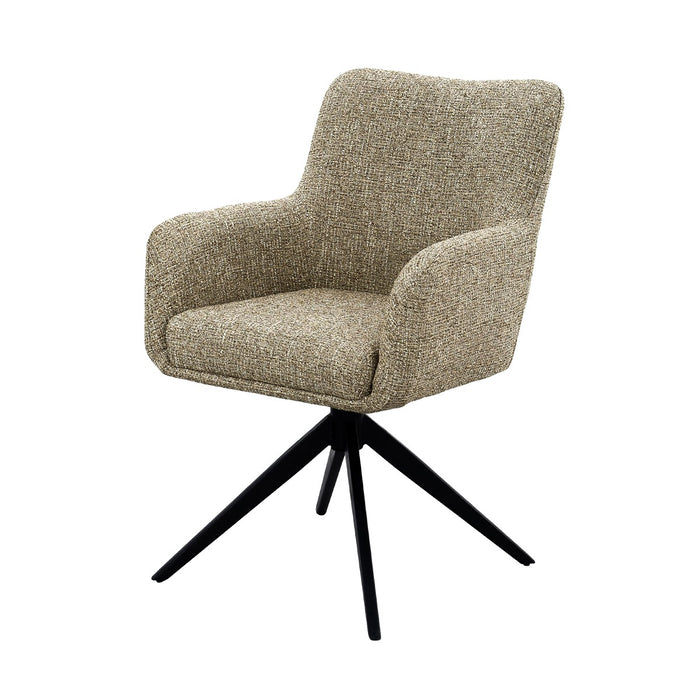 Eetkamerstoel Tara Stof Beige-Eetkamerstoelen-Livingfurn