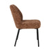 Eetkamerstoel Tess Bordeaux 48 cm-Eetkamerstoelen-Livingfurn