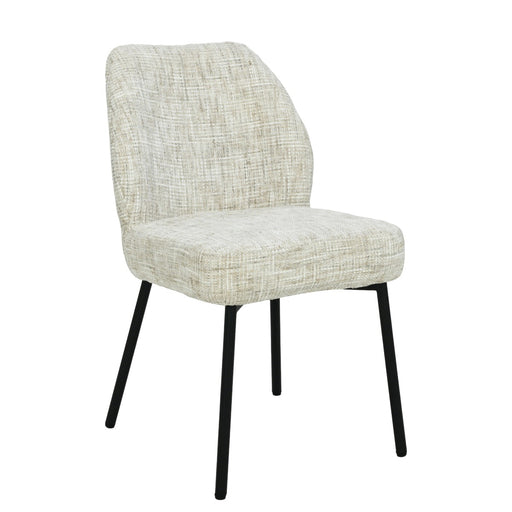 Eetkamerstoel Tess Crème 48 cm 48x63x83 cm-Eetkamerstoelen-Livingfurn