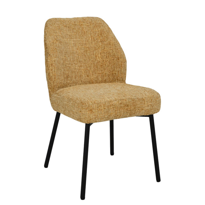 Eetkamerstoel Tess Honing 48 cm-Eetkamerstoelen-Livingfurn