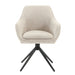 Eetkamerstoel Thomas Beige 60 cm 59x64x84 cm-Eetkamerstoelen-Livingfurn