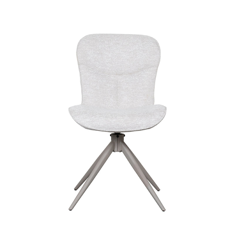 Eetkamerstoel Thorben Naturel Canyon Taupe Metalen Frame-Eetkamerstoelen-LABEL51