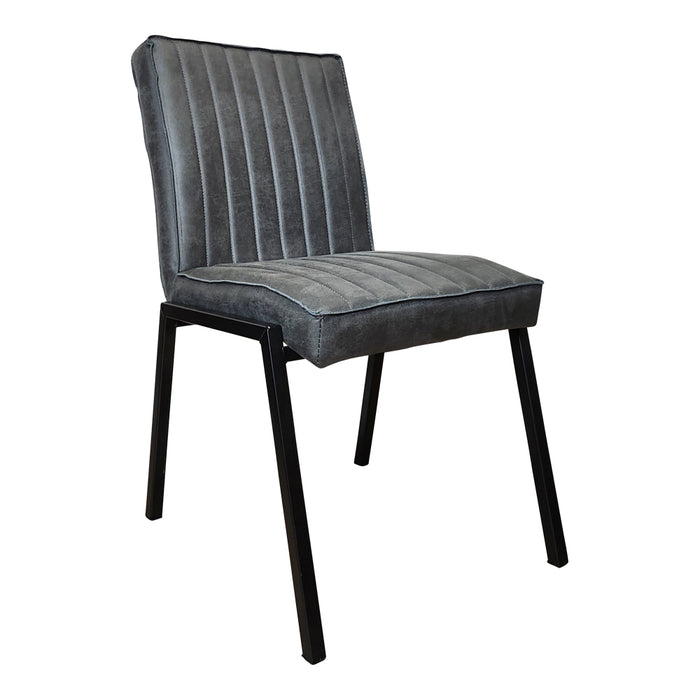 Eetkamerstoel Tivoli - Bull Antraciet-Eetkamerstoelen-Starfurn