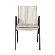 Eetkamerstoel Tivoli Bull Beige Met armleuning 52x56x88 cm-Eetkamerstoelen-Starfurn