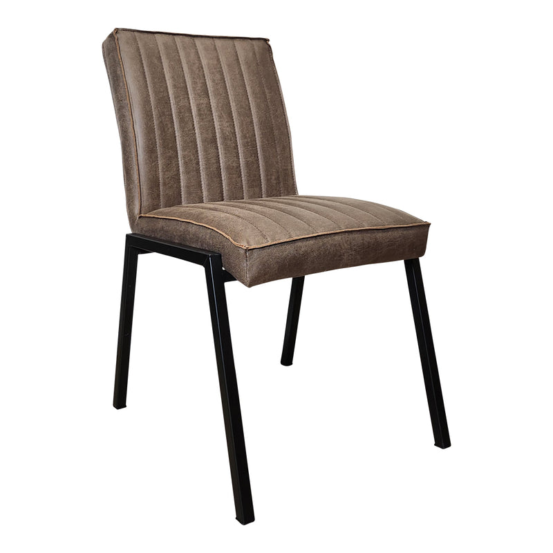 Eetkamerstoel Tivoli Bull Bruin 52x56x88 cm-Eetkamerstoelen-Starfurn