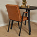 Eetkamerstoel Tivoli met armleuning - Bull Cognac-Eetkamerstoelen-Starfurn