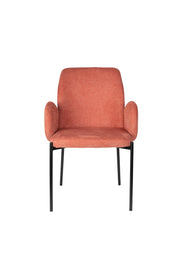 Eetkamerstoel Tjarda Old Polyester Roze 60x57 cm-Eetkamerstoelen-Creating Home