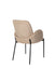 Eetkamerstoel Tjarda Polyester Bruin 60x57 cm-Eetkamerstoelen-Creating Home