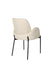 Eetkamerstoel Tjarda Polyester Taupe 60x57 cm-Fauteuils-Creating Home