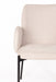 Eetkamerstoel Tjarda Polyester Taupe 60x57 cm-Fauteuils-Creating Home