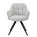 Eetkamerstoel Tommy Bisque Oasis Draaibaar 61 cm 61x64x84 cm-Eetkamerstoelen-Livingfurn