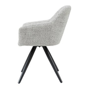 Eetkamerstoel Tommy Bisque Oasis Draaibaar 61 cm 61x64x84 cm-Eetkamerstoelen-Livingfurn