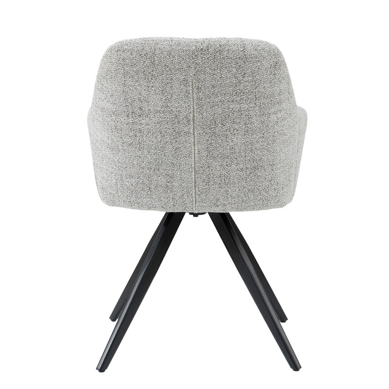 Eetkamerstoel Tommy Bisque Oasis Draaibaar 61 cm 61x64x84 cm-Eetkamerstoelen-Livingfurn