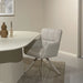 Eetkamerstoel Tori Natural Beige Draaibaar 62 cm 62x60x89.5 cm-Eetkamerstoelen-Livingfurn