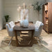 Eetkamerstoel Tori Natural Beige Draaibaar 62 cm 62x60x89.5 cm-Eetkamerstoelen-Livingfurn