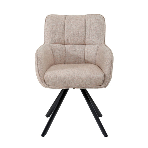 Eetkamerstoel Tori Roze Draaibaar 62 cm 62x60x89.5 cm-Eetkamerstoelen-Livingfurn