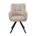 Eetkamerstoel Tori Roze Draaibaar 62 cm 62x60x89.5 cm-Eetkamerstoelen-Livingfurn