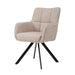 Eetkamerstoel Tori Roze Draaibaar 62 cm 62x60x89.5 cm-Eetkamerstoelen-Livingfurn