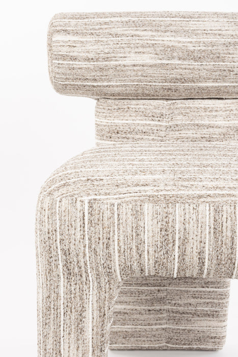 Eetkamerstoel Vana Polyester Beige – detail