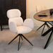 Eetkamerstoel Vidar Naturel Royal Boucle Draaibaar 58x62x91 cm-Eetkamerstoelen-LABEL51