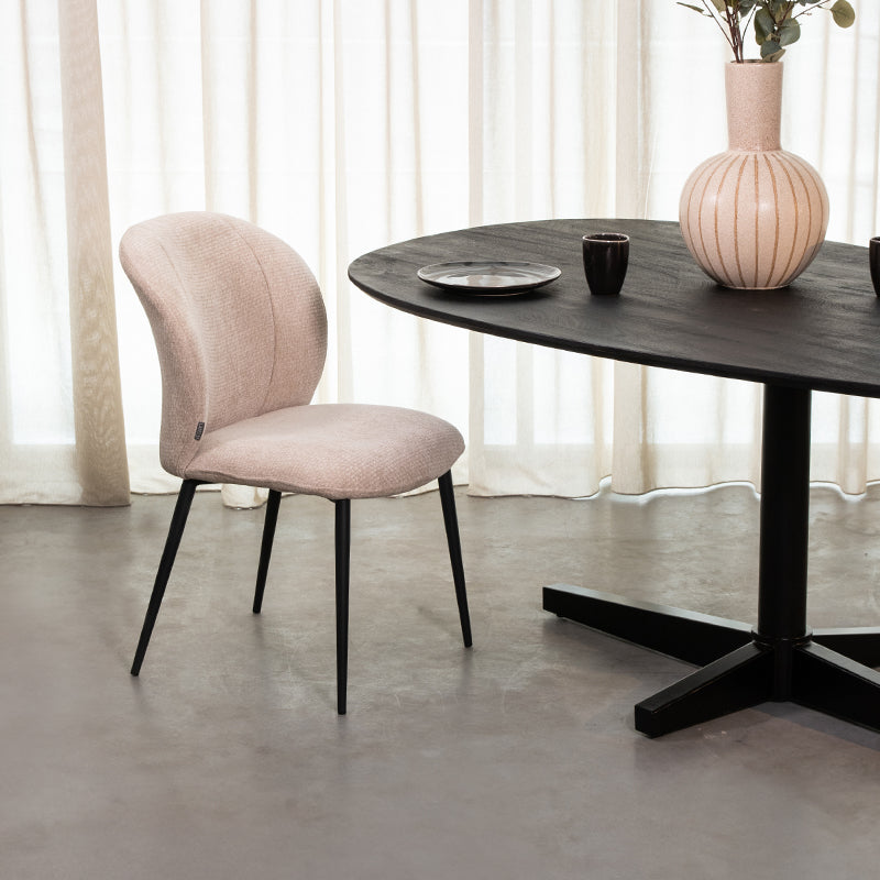 Eetkamerstoel Vino Naturel Elite 49x62x85 cm-Eetkamerstoelen-LABEL51