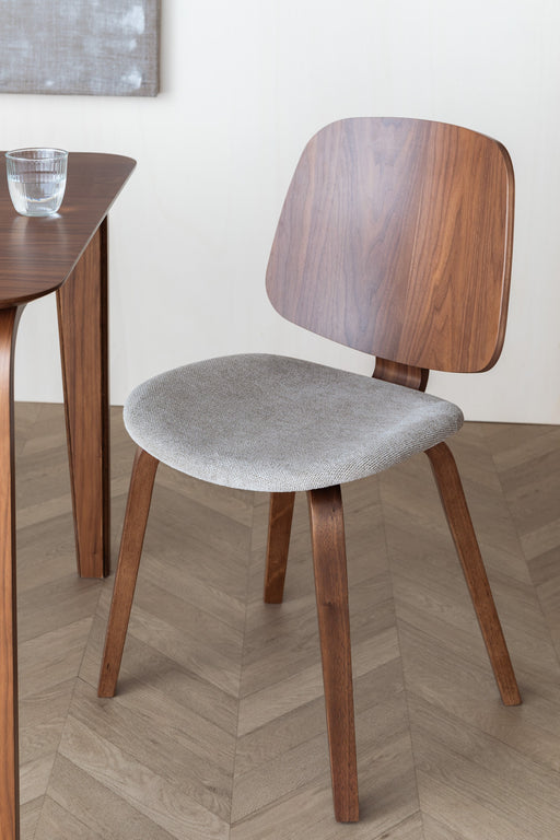 Eetkamerstoel Walden Polyester Beige 55x51 cm