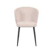 Eetkamerstoel Wave Naturel Boucle 58x60x85 cm-Eetkamerstoelen-LABEL51