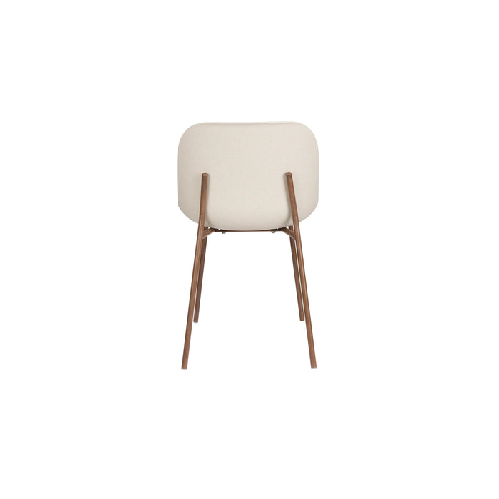 Eetkamerstoel Wheat Polypropyleen Wit 56x48 cm-Eetkamerstoelen-Creating Home