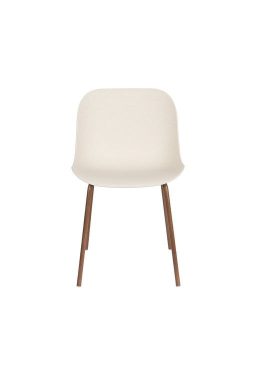 Eetkamerstoel Wheat Polypropyleen Wit 56x48 cm-Eetkamerstoelen-Creating Home