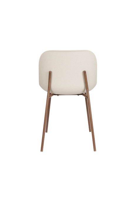 Eetkamerstoel Wheat Polypropyleen Wit 56x48 cm-Eetkamerstoelen-Creating Home
