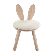 Eetkamerstoel Wit Beech hout 35 cm 36x36x56 cm-Eetkamerstoelen-J-Line