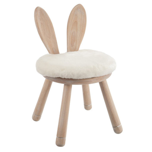 Eetkamerstoel Wit Beech hout 35 cm 36x36x56 cm-Eetkamerstoelen-J-Line