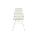 Eetkamerstoel Wit Cloth 46 cm 46x56x87 cm-Eetkamerstoelen-J-Line