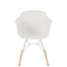 Eetkamerstoel Wit Metaal 56 cm 56.5x69x79 cm-Eetkamerstoelen-J-Line