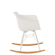 Eetkamerstoel Wit Metaal 56 cm 56.5x69x79 cm-Eetkamerstoelen-J-Line