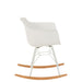 Eetkamerstoel Wit Metaal 56 cm-Eetkamerstoelen-J-Line