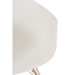 Eetkamerstoel Wit Metaal 56 cm-Eetkamerstoelen-J-Line