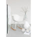 Eetkamerstoel Wit Metaal 56 cm-Eetkamerstoelen-J-Line