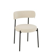 Eetkamerstoel Wit Multiplex 52 cm 52.5x51x76.5 cm-Eetkamerstoelen-J-Line