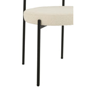 Eetkamerstoel Wit Multiplex 52 cm 52.5x51x76.5 cm-Eetkamerstoelen-J-Line