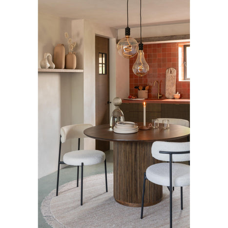 Eetkamerstoel Wit Multiplex 52 cm-Eetkamerstoelen-J-Line