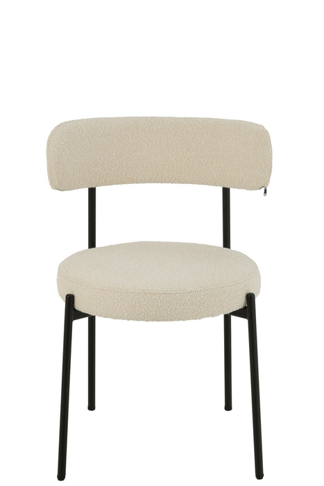 Eetkamerstoel Wit Multiplex 52 cm-Eetkamerstoelen-J-Line